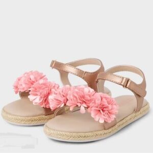 Gymboree Safari Pink Flower Sandals